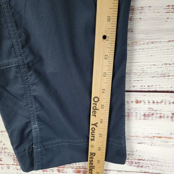 Royal Robbins Womens Size 8 Navy Blue Stretch Capri Cropped Jammers Pants - Picture 4 of 11